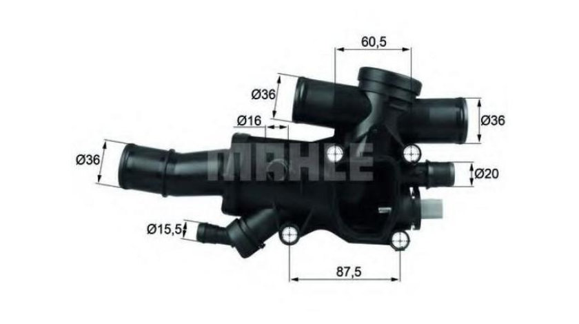 Termostat Fiat SCUDO caroserie (272, 270_) 2007-2016 #2 1251116