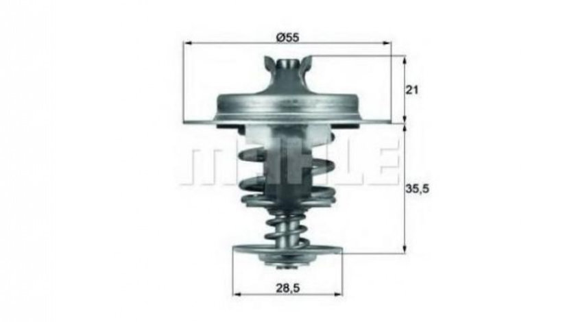 Termostat Fiat SCUDO Combinato (220P) 1996-2006 #3 063337