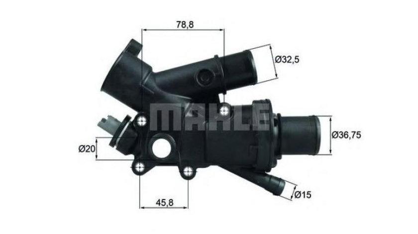 Termostat Ford C-MAX II Van 2010-2016 #3 1336AS