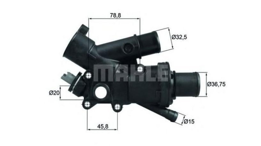Termostat Ford FOCUS III 2011-2016 #3 1336AS