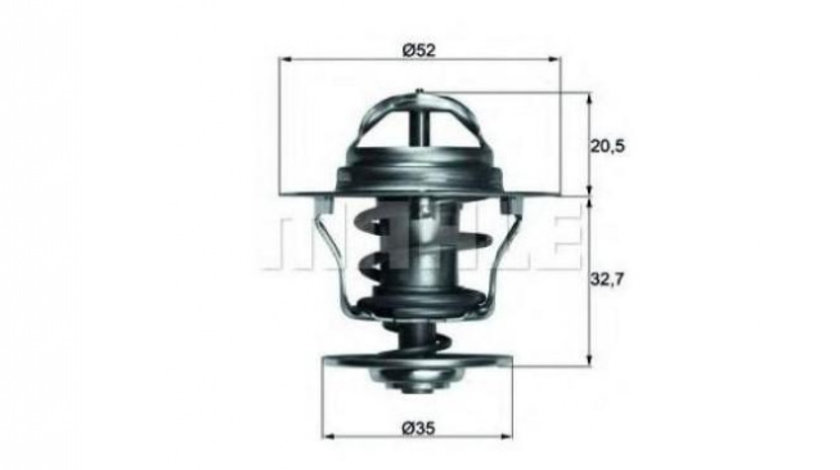 Termostat Ford MONDEO combi (BNP) 1993-1996 #2 1001993