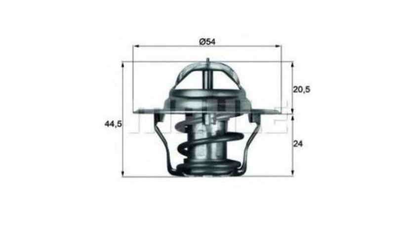 Termostat Ford ORION Mk II (AFF) 1985-1990 #2 129092J