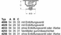 Termostat FORD TAUNUS 20M cupe (43F) WAHLER 4256.8...