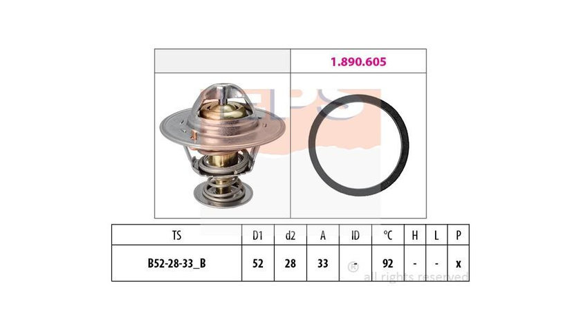 Termostat Ford TRANSIT COURIER Kombi 2014-2016 #2 1765657