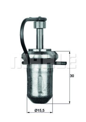 Termostat, imbogatire pornire la rece (TX10330 MAHLE KNECHT) MERCEDES-BENZ