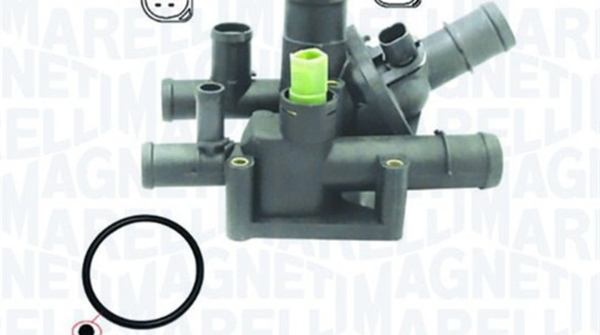 Termostat lichid racire (105°C, cu carcasa) AUDI A3; SKODA OCTAVIA I; VW BORA, GOLF IV, GOLF PLUS, GOLF V, PASSAT, POLO, POLO CLASSIC, TOURAN 1.6 intre 1995-2010