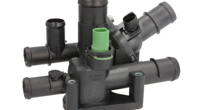 Termostat lichid racire (105°C, cu carcasa) AUDI A3; SKODA OCTAVIA I; VW BORA, GOLF IV, GOLF PLUS, GOLF V, PASSAT, POLO, POLO CLASSIC, TOURAN 1.6 intre 1995-2010