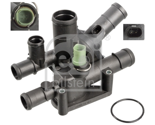 Termostat,lichid racire (108008 FEBI BILSTEIN) AUDI,SEAT,SKODA,VW