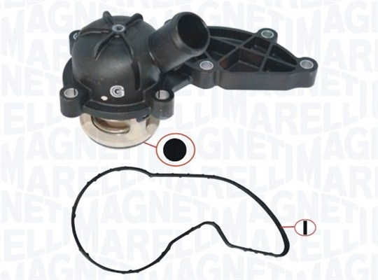 Termostat,lichid racire (352317003180 MAGNETI MARELLI) AUDI,VW