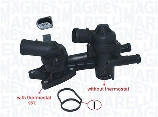Termostat,lichid racire (352317003600 MAGNETI MARELLI) AUDI,SEAT,SKODA,VW