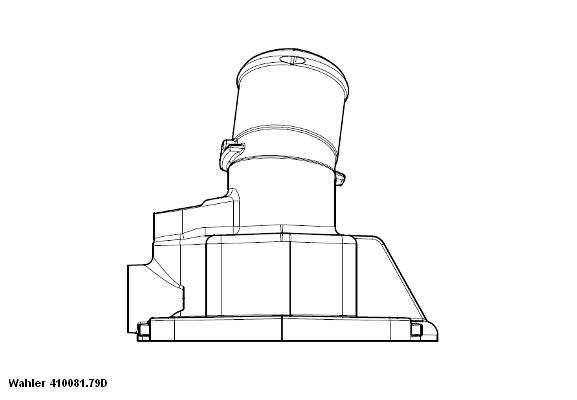 Termostat,lichid racire (41008179D WAHLER) IVECO,MULTICAR