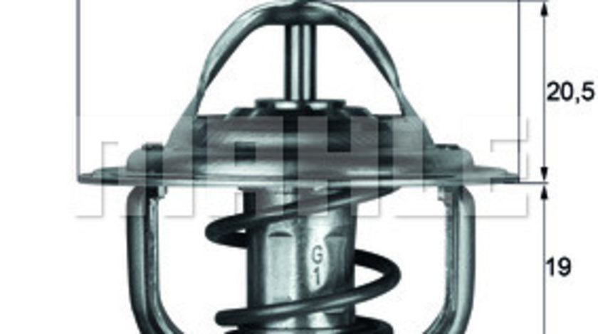 Termostat lichid racire (87 C) AUDI 80; CHEVROLET AVEO KALOS; DAEWOO ESPERO, NEXIA; OPEL ASCONA B, KADETT A, KADETT C, KADETT C CITY, KADETT D, MANTA B, MANTA B CC; SAAB 96 1.0-1.6 intre 1962-2008