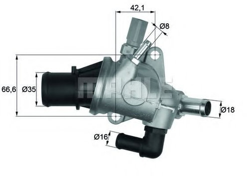 Termostat,lichid racire ALFA ROMEO 145 (930) (1994 - 2001) MAHLE ORIGINAL TI 154 88 piesa NOUA