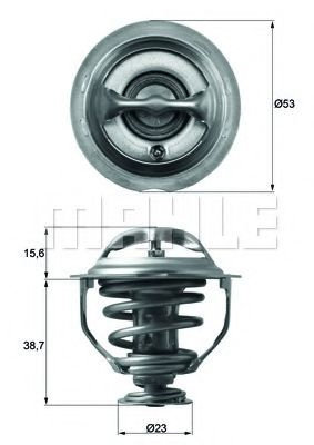 Termostat,lichid racire AUDI A4 Avant (8K5, B8) (2007 - 2015) MAHLE ORIGINAL TX 117 95D piesa NOUA