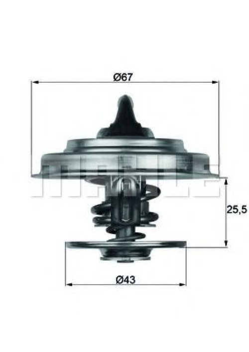 Termostat,lichid racire AUDI A6 (4G2, C7, 4GC) (2010 - 2016) MAHLE ORIGINAL TX 18 83D piesa NOUA