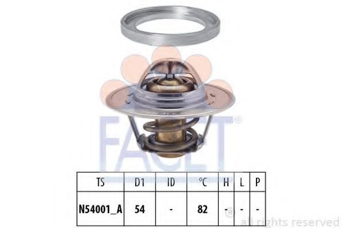 Termostat,lichid racire AUDI A6 Avant (4F5, C6) (2005 - 2011) FACET 7.8740S piesa NOUA