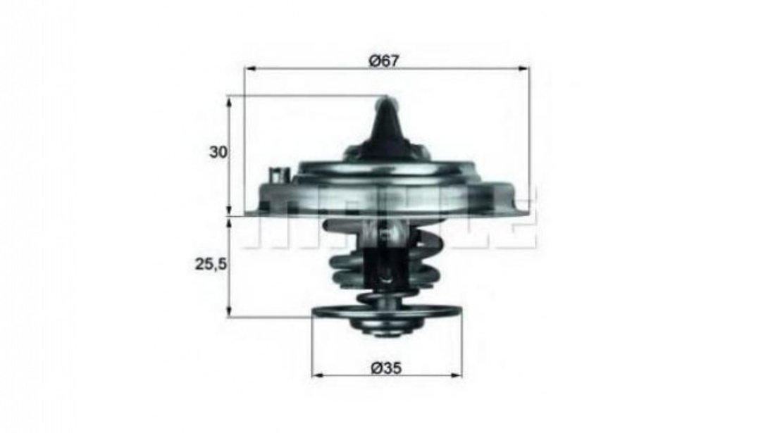 Termostat,lichid racire Audi AUDI A4 (8D2, B5) 1994-2001 #2 077121113