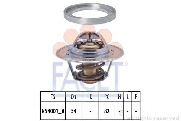 Termostat,lichid racire AUDI Q5 (8R) (2008 - 2016) FACET 7.8740S piesa NOUA