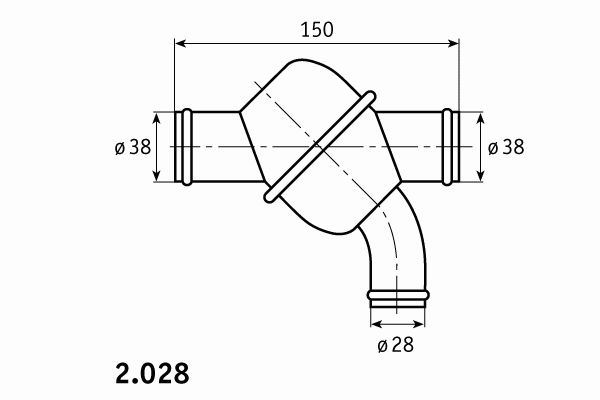 Termostat,lichid Racire Behr Man 2.028.79