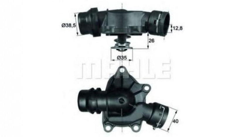 Termostat,lichid racire BMW 7 (E38) 1994-2001 #2 11512247269