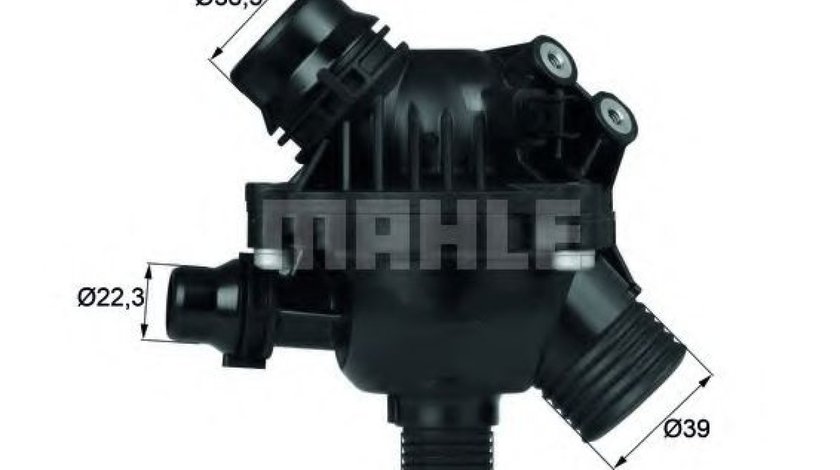 Termostat,lichid racire BMW Seria 1 Cabriolet (E88) (2008 - 2013) MAHLE ORIGINAL TM 14 97 piesa NOUA