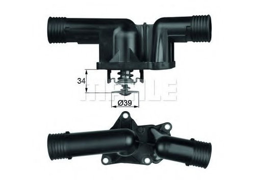 Termostat,lichid racire BMW Seria 3 (E36) (1990 - 1998) MAHLE ORIGINAL TI 24 95 piesa NOUA