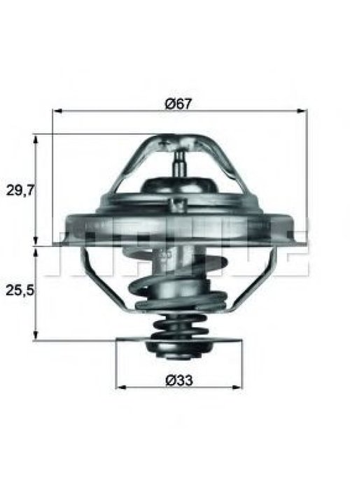 Termostat,lichid racire BMW Seria 5 (E39) (1995 - 2003) MAHLE ORIGINAL TX 38 80D piesa NOUA