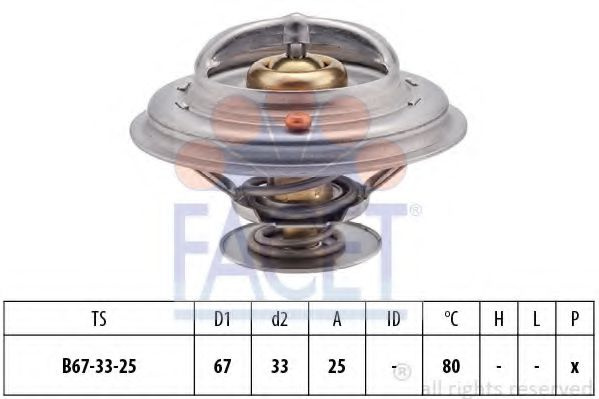 Termostat,lichid racire BMW Seria 5 (E39) (1995 - 2003) FACET 7.8301S piesa NOUA