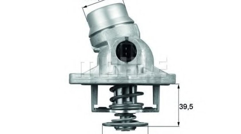 Termostat,lichid racire BMW Seria 5 (E39) (1995 - 2003) MAHLE ORIGINAL TM 12 105 piesa NOUA