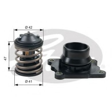 Termostat,lichid racire BMW Seria 5 (E60) (2003 - 2010) GATES TH47487K1 piesa NOUA