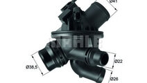 Termostat,lichid racire BMW Seria 5 (F10, F18) (20...