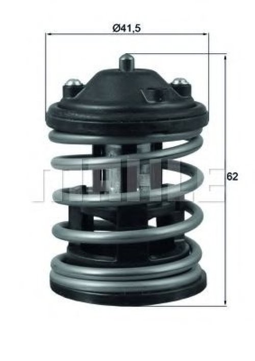 Termostat,lichid racire BMW Seria 6 Gran Cupe (F06) (2011 - 2016) MAHLE ORIGINAL TX 163 87D1 piesa N...