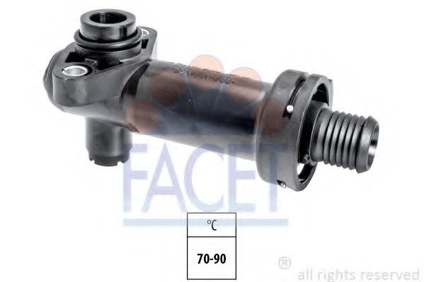 Termostat,lichid racire BMW X3 (E83) (2004 - 2011) FACET 7.8835 piesa NOUA
