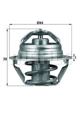 Termostat,lichid racire CHEVROLET AVEO Hatchback (T200) (2003 - 2008) MAHLE ORIGINAL TX 90 82D piesa...