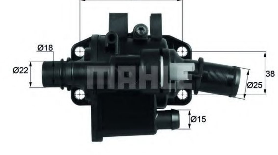 Termostat,lichid racire CITROEN C2 (JM) (2003 - 2016) MAHLE ORIGINAL TH 42 83 piesa NOUA