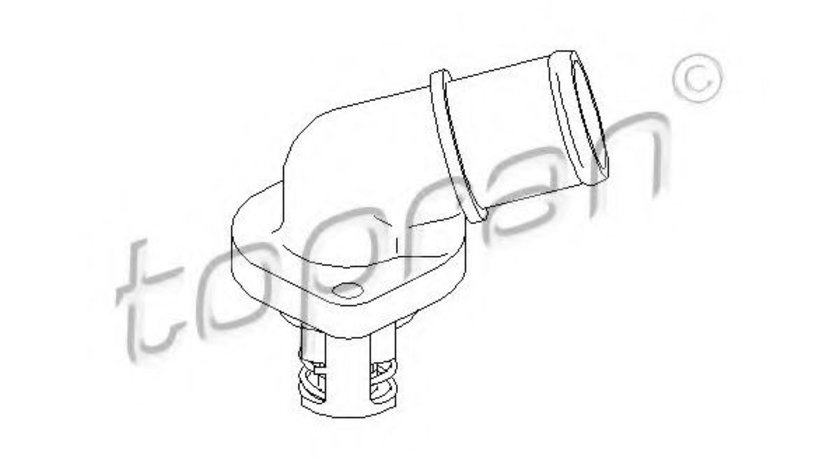 Termostat,lichid racire CITROEN C2 (JM) (2003 - 2016) TOPRAN 721 105 piesa NOUA