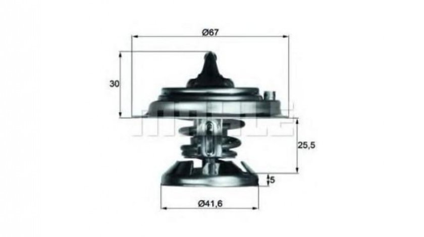 Termostat,lichid racire Daewoo MUSSO (FJ) 1998-2016 #2 0042030975