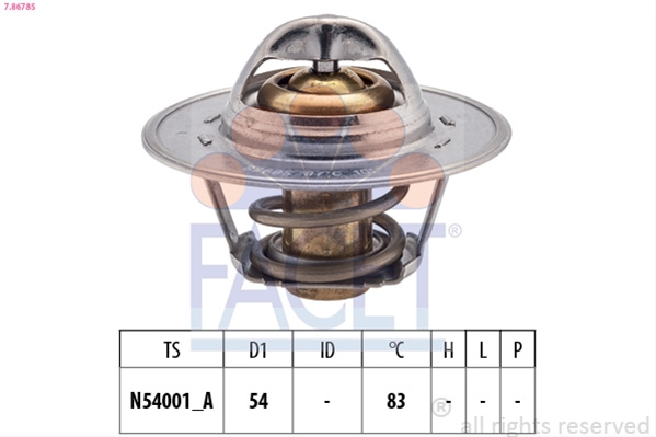 Termostat,lichid Racire Facet Audi 7.8678S