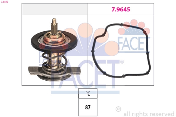 Termostat,lichid Racire Facet Chrysler 7.8595