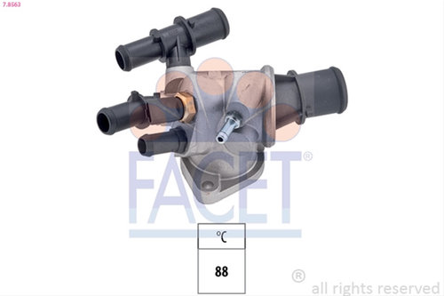 Termostat,lichid Racire Facet Fiat 7.8563