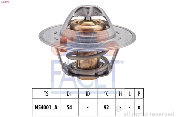 Termostat,lichid Racire Facet Ford 7.8204S