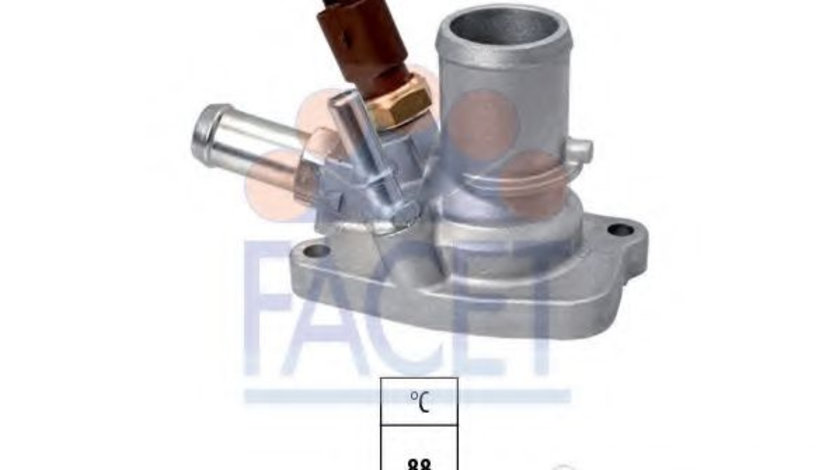 Termostat,lichid racire FIAT 500L (199) (2012 - 2016) FACET 7.8672 piesa NOUA