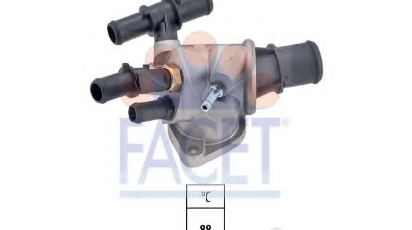 Termostat,lichid racire FIAT MAREA (185) (1996 - 2007) FACET 7.8563 piesa NOUA