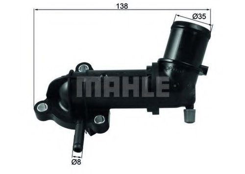 Termostat,lichid racire FIAT PRATICO platou / sasiu (263) (2010 - 2016) MAHLE ORIGINAL TI 245 88 pie...
