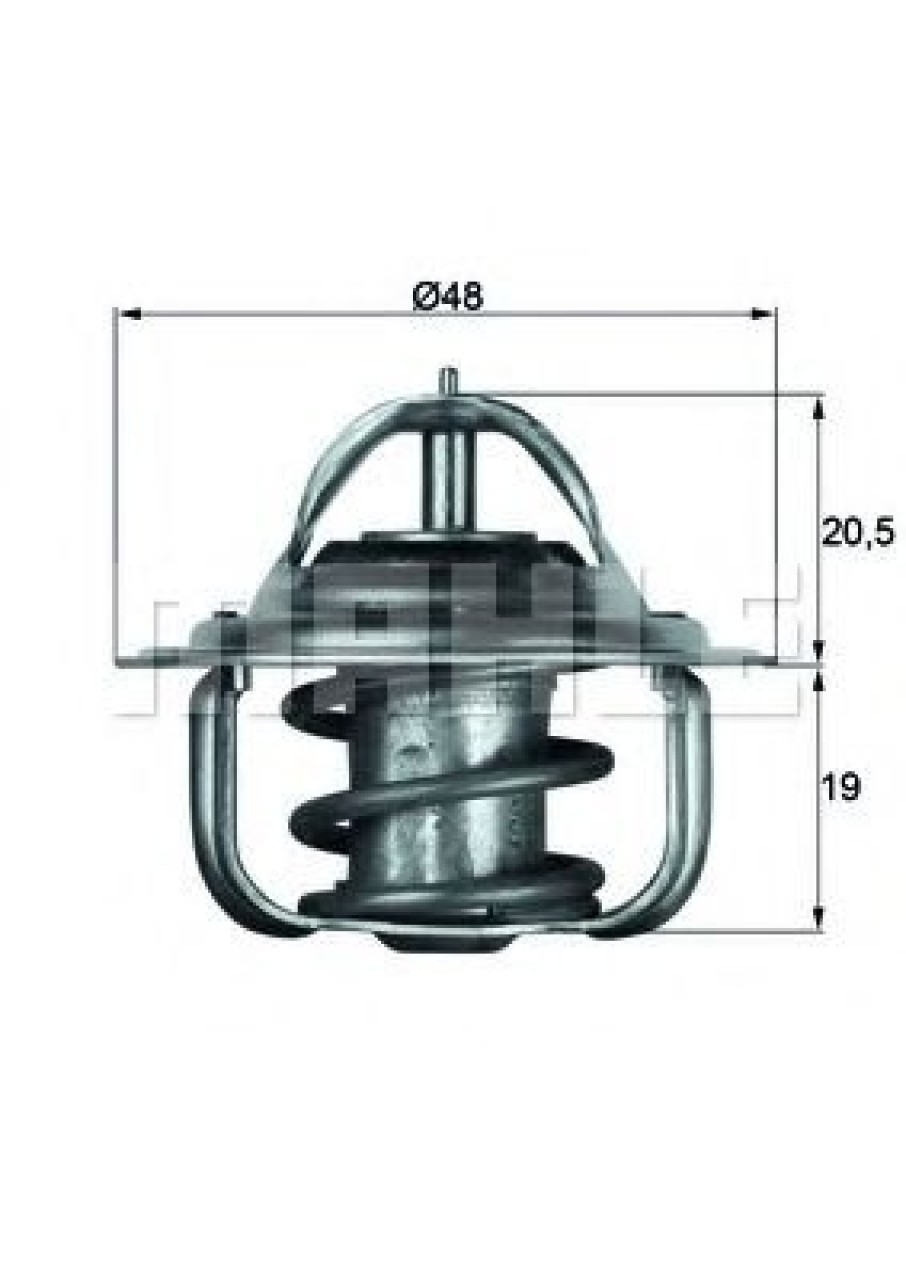 Termostat,lichid racire FORD COURIER (F3L, F5L) (1991 - 1996) MAHLE ORIGINAL TX 5 88D piesa NOUA