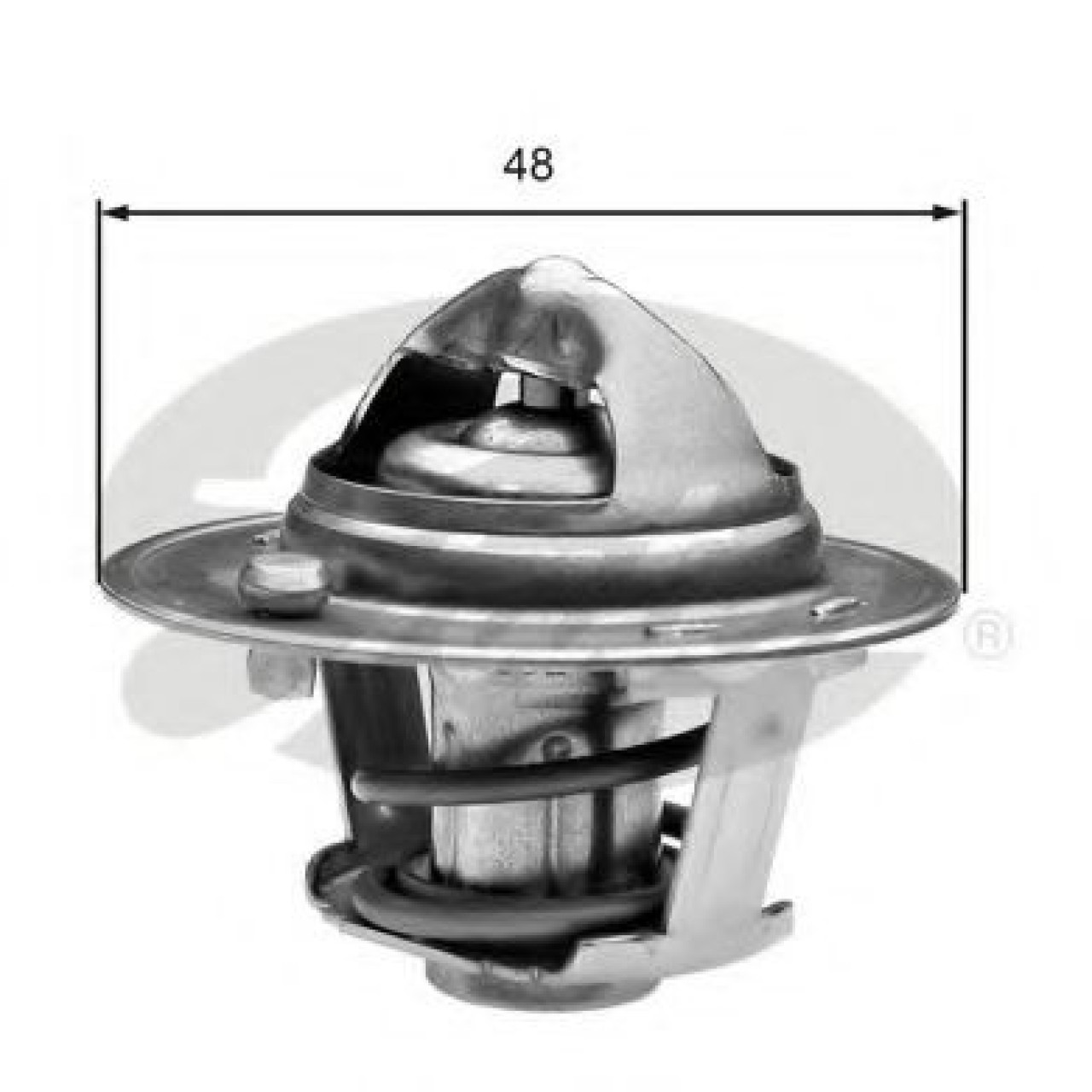 Termostat,lichid racire FORD COURIER (J3, J5) (1996 - 2016) GATES TH25782G1 piesa NOUA