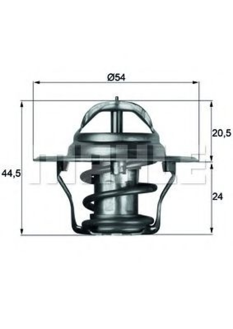 Termostat,lichid racire FORD COURIER (J3, J5) (1996 - 2016) MAHLE ORIGINAL TX 4 92D piesa NOUA
