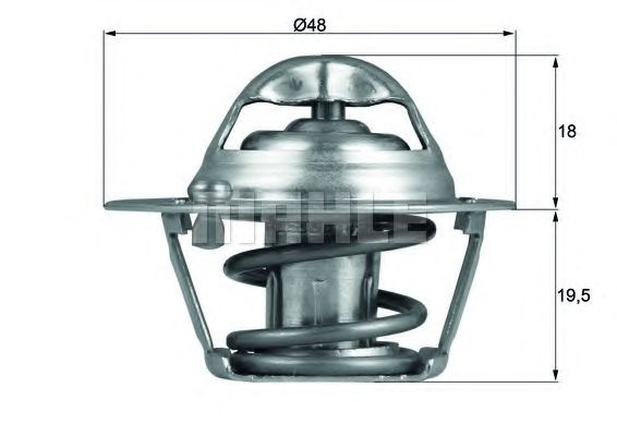 Termostat,lichid racire FORD FOCUS II Combi (DA) (2004 - 2012) MAHLE ORIGINAL TX 121 74D piesa NOUA