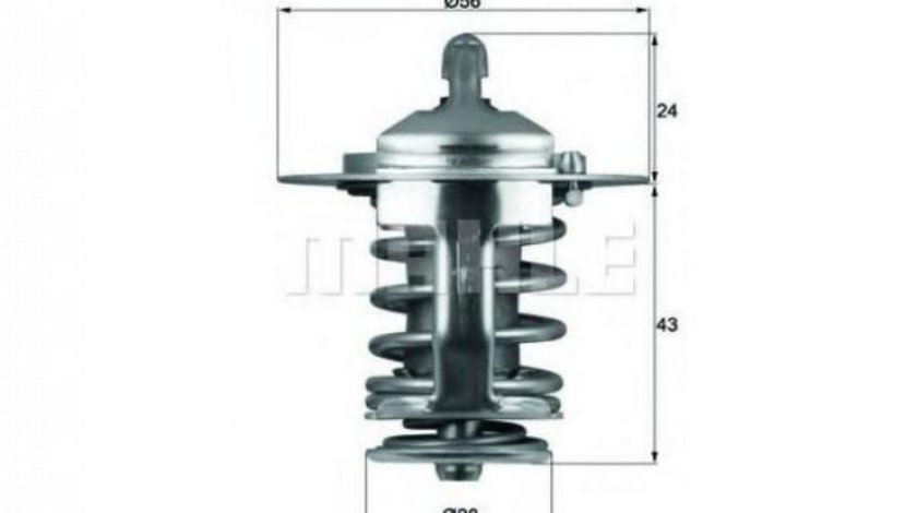 Termostat,lichid racire Kia PREGIO caroserie (TB) 1997-2016 #2 1608167380