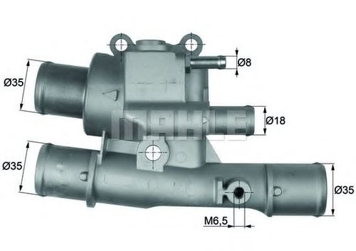 Termostat,lichid racire LANCIA LYBRA (839AX) (1999 - 2005) MAHLE ORIGINAL TI 123 88 piesa NOUA